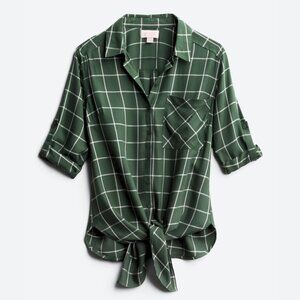 NEW Women's Vixbe Casianna Tie Front Top | Large